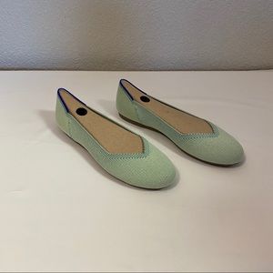 Rothy’s Mint Flats size 7.5 NWOB